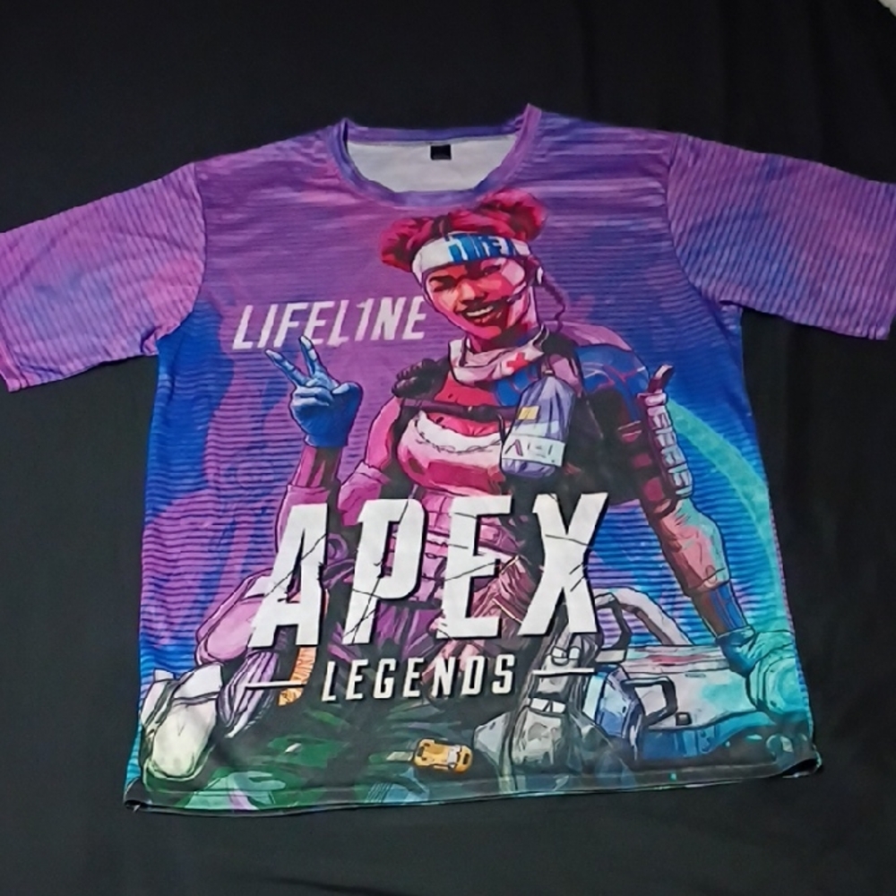Apex Legends Lifeline Graphic Tee - Purple Multicolor